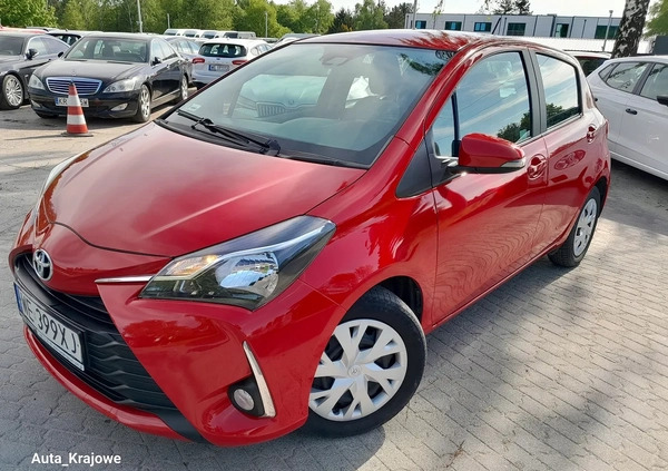 Toyota Yaris cena 54900 przebieg: 70000, rok produkcji 2019 z Krzeszowice małe 497